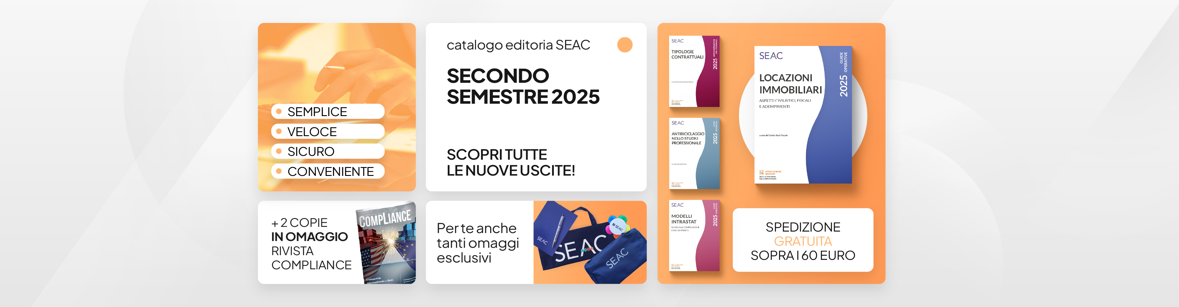 Nuovo catalogo del 2° semestre 2025 di Seac Editore!